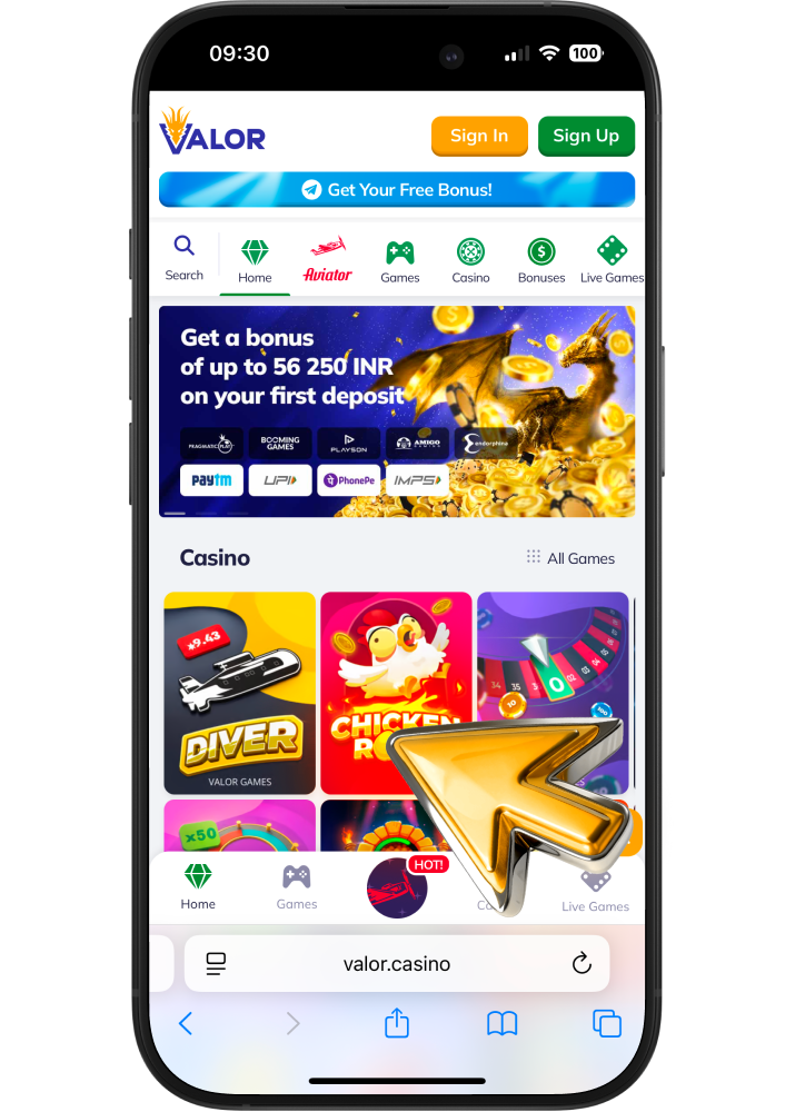 Register to try Chicken Road game at ValorBet