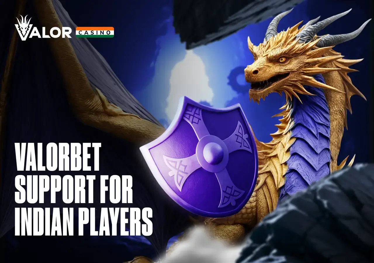 بھارت میں Valorbet کی حمایت